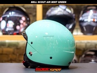 New Helm BELL SCOUT AIR Mint Green Half Face Helmet Touring Original