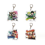 My Hero Academia Double-Sided Acrylic Keychain Midoriya Izuku Bakugo Katsuki Booming Frozen Pendant 