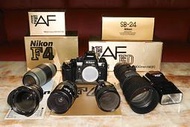NIKON-F4相機 / NIKON-28-85mm鏡頭 / SIGMA-70-210mm鏡頭