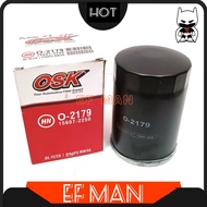 OSK O-2179 HINO DUTRO WU410 ENGINE WO4D OIL FILTER 15607-2250 MINYAK PENAPIS O 2179 HIGH QUALITY MAD