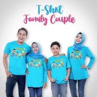 Kaos Family Couple Keluarga Ceria Kaos Keluarga Laki Laki Perempuan