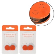 【HOT SALE】Orange for Kugoo M4 M2 Pro Multi-Metal Brake Pads for F30 for F40 Disc Brakes