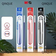 QINJUE 20pcs M&G Gel Pen Refill, AGR640K0 0.5mm Neutral Core,  Full Needle Smooth Stationery Writing