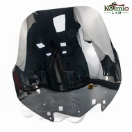 Fit For 2006 - 2009 Yamaha FJR1300 FJR 1300 Motorcycle Accessories Windscreen Black Clear Windshield