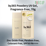 NARIS UP by365 Powdery UV Gel - Unscented, SPF50 PA++++, 70g - Sunscreen for Face and Body, Non-Grea