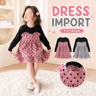 [PHINTSGROSIR 31,000x4PCS] IMPORTED DRESS 1-4 YEARS
