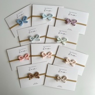 My Everyday Bow Lula Crochet Bow/ Baby Headband/ Baby Headband/ Baby Headband/ Baby Bandana/