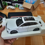 Mô hình xe ô tô Audi Q5 tỉ lệ 1:24 xe đồ chơi trẻ em bằng kim loại có âm thanh và đèn bánh trước xoa