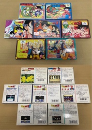 中古 美品 日版 盒裝 大全套 FC Nintendo 任天堂 紅白機 Nes Game Dragonball 龍珠 神龍之謎, 龍珠 大魔王復活, 龍珠Z2 激鬥弗利沙, 龍珠Z 強襲！撒亞人, 龍