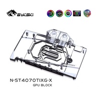 Bykski (N-ST4070TIXG-X)Full Coverage GPU WaterBlock&Backplate for Zotac Gaming GeForce 4070Ti OC