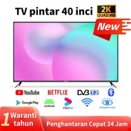 Smart TV 40 inch Android 14 TV LED FHD DVB-T2 MYTV 2K WiFi YouTube/Netflix