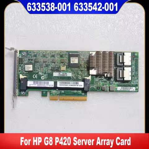 631670-B21 633538-001 633542-001 Original For HP G8 P420 Server Array Card 512M 1GB Cache Battery Hi