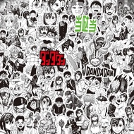 80PCS Momo Ayase Dandadan Anime Stickers Aesthetics Funny Okarun Cartoon Decals Laptop Skateboard Ph