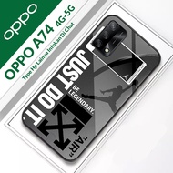 Softcase Kaca Terbaru Oppo A74[CP258-OPPO A74 4G-5G] Case Oppo A74  Case HP Oppo A74  Casing HP Oppo