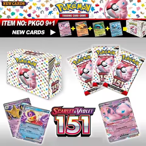 2025Pokémon PRISMATIC EVOLUTIONS SURGING SPARKS SCARLET&VIOLE 151 Booster Display Box Pokemon Booste