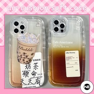 NE FOR IPHONE 6 6S 7 8 14 PLUS X XS XR 11 12 13 MINI MAX PRO coffee cartoon case