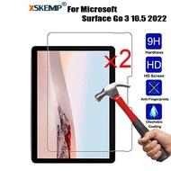2 PCS For Microsoft Surface Go 3 2 1 TEMPERED GLASS Screen Protector Cover Anti Shatter Protection HD Clear 9H Hardness Ultra Slim Tablet Tempered Glass Film Cover