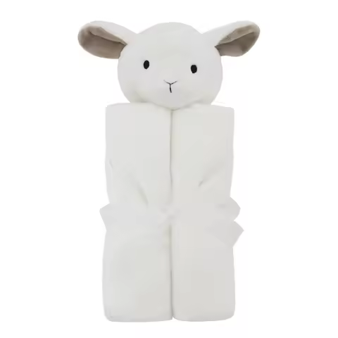 Honeyzone Baby Towel Newborn Kocyk Bambusowy Dla Dziecka Aden Anais Cute Sheep White Baby Blankets N