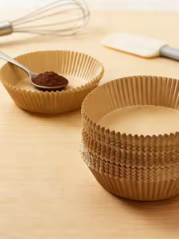 50 Pcs Disposable Air Fryer Parchment Paper Liners Non-Stick Oil Proof Square Sheets for Air Fryer B