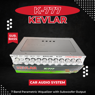 แอมป์รถยนต์ ปรีแอมป์ติดรถยนต์ เครื่องเสียง KEVLAR รุ่น K-777