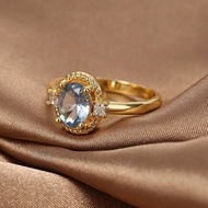 Ring Gold 916 Gemstone / Lynne Cincin Batu Permata Emas 916