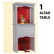 ALTAR TABLE / ALTAR CABINET WITH TOP / 神台 / BUDDHA TABLE / FENGSHUI ALTAR 风水神台