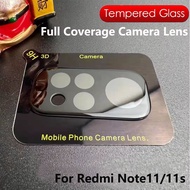 Camera Protection Film For Xiaomi Redmi Note 9 10 10S 11 11S Pro 5G Note11 Full Coverage 3D Camera Lens Screen Protector Tempered Glass Film For Xiaomi Mi 11T Poco M3 X3 Pro GT Nfc