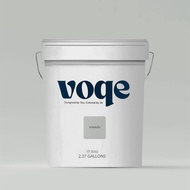 Voqe สีน้ำอะครีลิคแท้ 100% เฉดสีเทาแลมโบ 9 ลิตร สีทาบ้าน ทาอาคารพรีเมี่ยม เกรด15 ปี เนื้อสีเยอะ