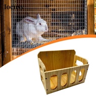Ioensy Rabbit Food Dispenser Less Wasted ,Portable ,Bunny Hay Dispenser ,Food Manger for Ferret