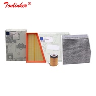 Air Filter+Cabin Filter+Oil Filter 3Pcs For Mercedes Benz CLA C117 X117 GLA A B CLASS W176 W246 X156