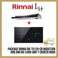 [BUNDLE] Rinnai RB-7012H-CB Induction Hob and RH-S309-GBR-T Cooker Hood