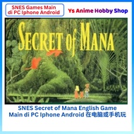 【 SNES Game Main di PC IPHONE ANDROID  】SNES Secret of Mana JRPG Classtic Retro Game PC Phone GAME