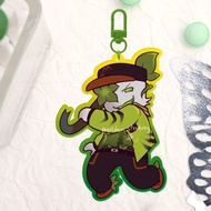 Griefer Blocktales Clear Acrylic Keychains