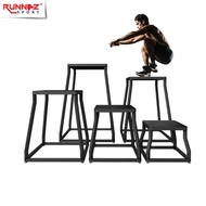 RZ | Steel Plyo Box Jumping Stool | Plyometric Jump Box Gym Fitness Training CrossFit