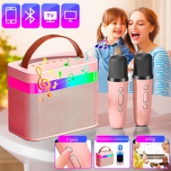 Wireless Karaoke Speaker With Wireless Microphone Speaker Bluetooth with Mic Family KTV BLUETOOTH Easily connect