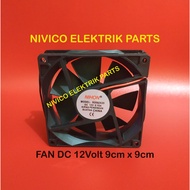 Dc 12 VOLT Fan 9x9x2.5cm / dc Fan 9cmx9cm / dc 12volt Fan / dc 12volt Fan