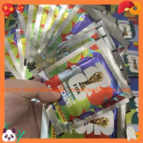 Original Panini FIFA World Cup 2026 Complete Sticker Box, 50 Packs Football Stickers, Collectible So