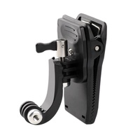 J Shape Backpack Clip Mount for XiaoYi Gopro Hero8 7 6 5 4 Action Camera Accessories