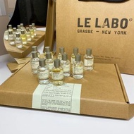 代購 LE LABO實驗室香水十壹件套 11支×10ml，味道10號東京，13號別樣，19號樹果，22號檸檬，24號廣藿香，29號紅茶，31號玫瑰，33號檀香木 39號鸢尾草，41號百合，46號香根草