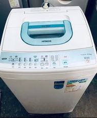 包送貨』日式洗衣機 5.5KG HITACHI 二手電器 ((傢俬))