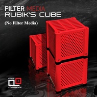 Storage Box Fish Tank Filter Media Plastic Storage Box Cube Packaging Boxes Aquarium Accessories (wi