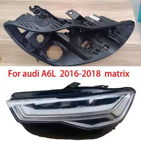FOR Audi A6L C7 PA matrix 2016---2018 Headlight housing base black bottom shell headlight repair