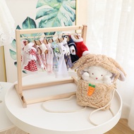Cotton Baby Doll Clothes Frame Hanger Lamb Puppet 20Cm Doll Clothes Hanger Bjd Doll Clothes Doll Accessories