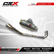 CSX Racing Exhaust - Type CS 8 - by CSX FACTORY MUFFLER