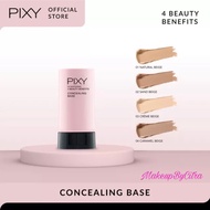 Pixy Concealing Base 4 Beauty Benefits Natural Beige Sand Beige Creme Beige Caramel Beige