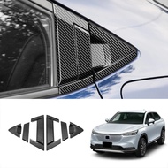 Honda Vezel HRV 2022-2025 ABS Chrome Carbon Fiber Rear Door Handle Bowl Protector Frame Sticker Car 