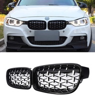 Front Kidney Grill Front Hood Diamond Grille Meteor Grill for-BMW F30 F31 F35 320I 328I 335I 2012-20