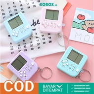 GANTUNGAN Motorcycle Keychain Mini Tetris Game Toy Portable Classic Keychain