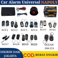 [NAPOLY]Universal Car Alarm/Car Premium Universal Car Alarm Sliding Model Code 8011-8020 Alarm Keret