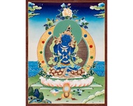 手繪金剛總持唐卡